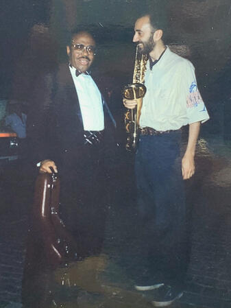 Con Benny Golson