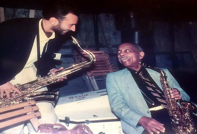 Con Benny Carter