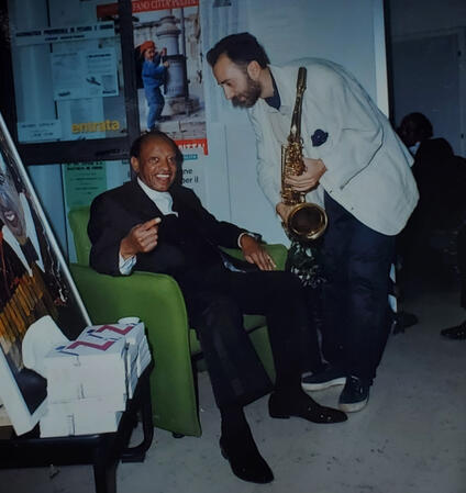 Con Lionel Hampton